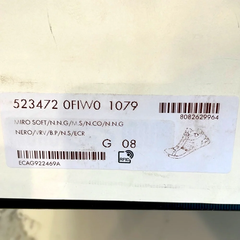 Gucci Mens Ace High Top Sneakers - Picture 7 of 7